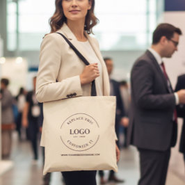 Personalized Small Business Branding Reusable トートバッグ