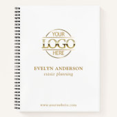 Personalized Small Businesses Corporate Office ノートブック (正面)