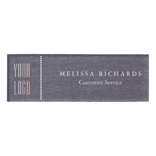 Personalized Small Name Badge 名札 (正面)