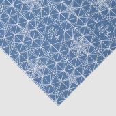 Personalized Snowflake star Holiday wrapping paper 薄葉紙 (詳細)