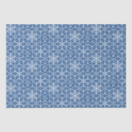 Personalized Snowflake star Holiday wrapping paper 薄葉紙