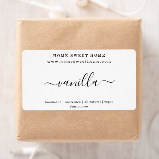 Personalized Soap Label Sticker ラベル (インサイチュ)