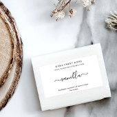 Personalized Soap Label Sticker ラベル