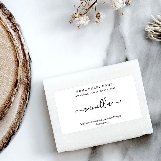 Personalized Soap Label Sticker ラベル