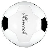 Personalized Soccer Ball with Custom Name for Any  サッカーボール (回転)