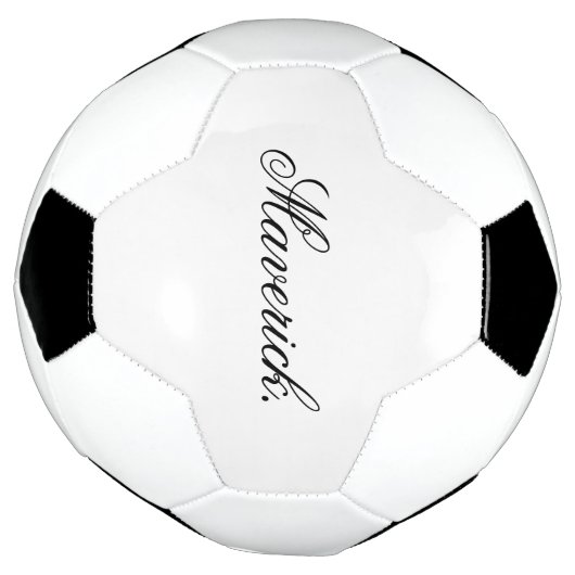 Personalized Soccer Ball with Custom Name for Any  サッカーボール (回転)
