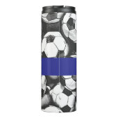 Personalized soccer drink tumbler タンブラー (裏面)