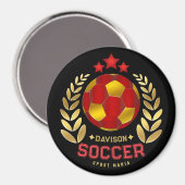 Personalized Soccer Gift For Players And Fans マグネット (正面/裏面)