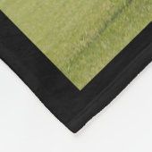 Personalized Soccer Senior Night Player Keepsake フリースブランケット (角)