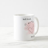Personalized Soft Soul Ceramic Coffee Mug コーヒーマグカップ (正面右)