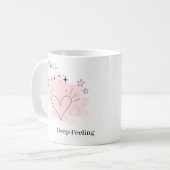 Personalized Soft Soul Ceramic Coffee Mug コーヒーマグカップ (正面左)