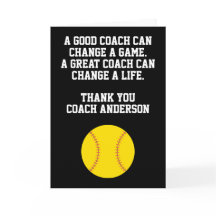Personalized Softball Coach From Team Players