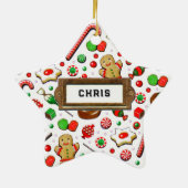 Personalized Softball Collectible セラミックオーナメント (裏面)