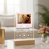Personalized Song Code Romantic LED Night Light  アクリルサイン