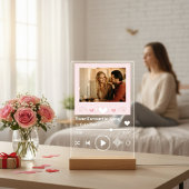 Personalized Song Code Romantic LED Night Light  アクリルサイン