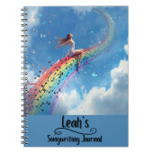 PERSONALIZED Songwriting Journal, Spiral Bound ノートブック (正面)