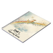 PERSONALIZED Songwriting Journal, Spiral Bound ノートブック (左側)