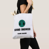 Personalized Sound Engineer Audio Engineering トートバッグ (クローズアップ)