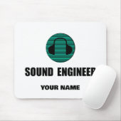 Personalized Sound Engineer Audio Engineering マウスパッド (マウス)