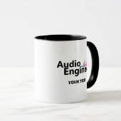 Personalized Sound Engineer Audio Engineering マグカップ (正面右)