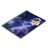 Personalized Space Journal ノートブック (左側)
