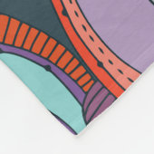 Personalized Space Name Poster for Kids  フリースブランケット (角)