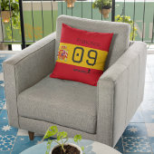 Personalized Spain National Soccer Graphic Athlete クッション