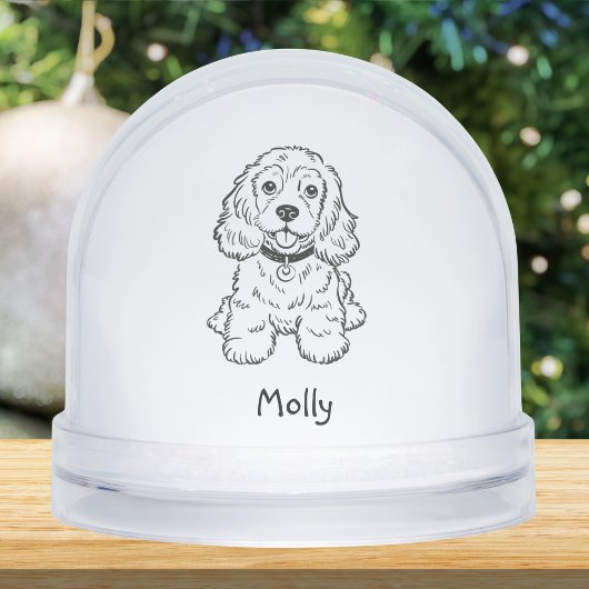 Personalized Spaniel Dog Christmas