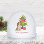 Personalized Spaniel Dog Christmas