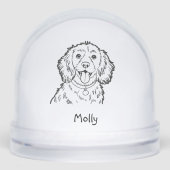 Personalized Spaniel Dog Christmas (正面)