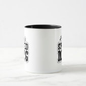 Personalized 'Spiked Mug' Funny, Cute & Silly マグカップ (中央)