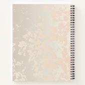 Personalized spiral notebook ノートブック (裏面)