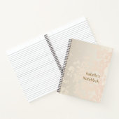 Personalized spiral notebook ノートブック (内部)
