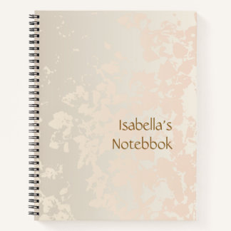 Personalized spiral notebook ノートブック