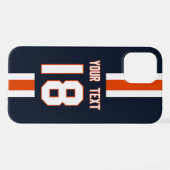 Personalized Sports Jersey  iPhoneケース (裏面横)