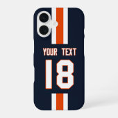 Personalized Sports Jersey  iPhone 16ケース (裏面)