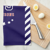 Personalized Sports Towel Custom team merch キッチンタオル (四つ折り)