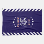 Personalized Sports Towel Custom team merch キッチンタオル (横)