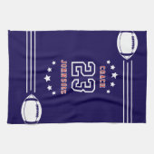 Personalized Sports Towel Players and Coach キッチンタオル (横)