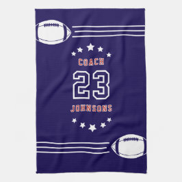 Personalized Sports Towel Players and Coach キッチンタオル