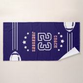 Personalized Sports Towel Players and Coach バスタオル (バスタオル)