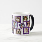 Personalized Spring Blossom Framed 17 Photos Mug コーヒーマグカップ (正面右)
