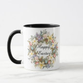 Personalized Spring Floral Keepsake マグカップ (左)