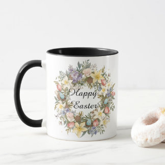 Personalized Spring Floral Keepsake マグカップ