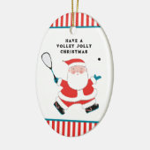 Personalized squash sports ceramic ornament セラミックオーナメント (左)