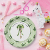 Personalized St. Patrick’s Day Bridal Shower ペーパープレート (パーティー)