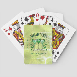 Personalized St. Patrick's Day Cruise, Bride Squad トランプ