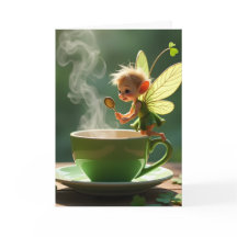 Personalized St. Patrick's Day Fairy Card