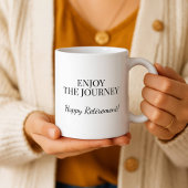 Personalized Stained Glass Rose Retirement Mug  コーヒーマグカップ