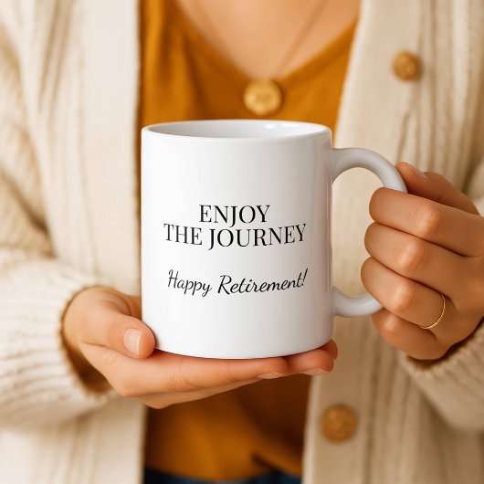 Personalized Stained Glass Rose Retirement Mug  コーヒーマグカップ